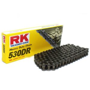 Cadena RK 530DR con 118 eslabones negro