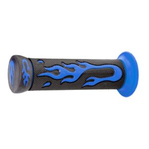 Par puños goma negro/azul LLama V PARTS