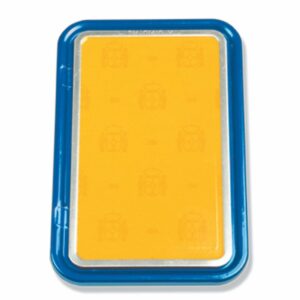 Placa porta matricula scooter azul V PARTS