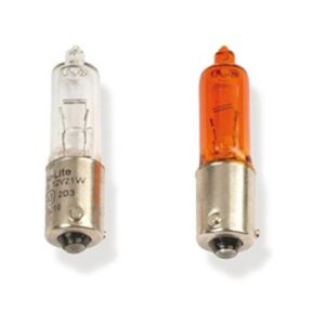 Lámpara V PARTS Bayoneta 9 mm 12V 21W Blanca (H) - 10 uds