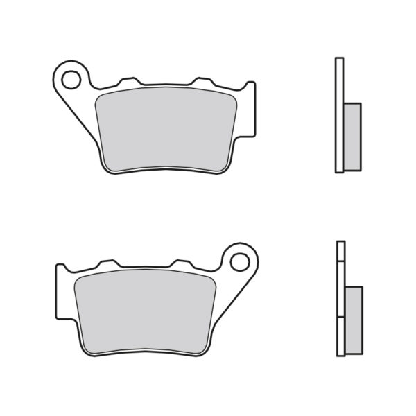 Pastillas de freno BREMBO sinterizadas - 07BB02SP