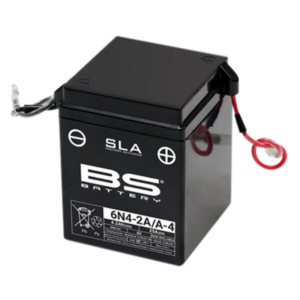 Batería BS BATTERY SLA sin mantenimiento activada de fábrica - 6N4-2A/A-4