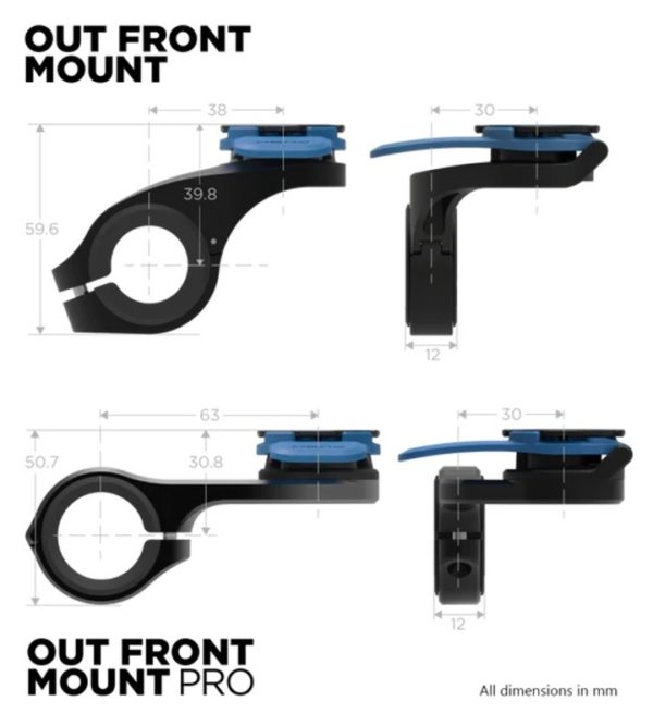 Soporte frontal para bicicleta QUAD LOCK V2