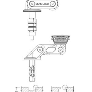 Soporte de montaje de columna de dirección QUAD LOCK Pro