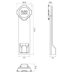 Adaptador de trípode QUAD LOCK