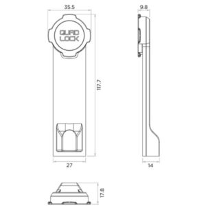 Adaptador de trípode QUAD LOCK