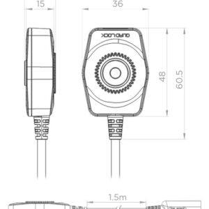 Cargador USB para motos QUAD LOCK