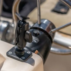 Base rectangular de 2 agujeros QUAD LOCK 360