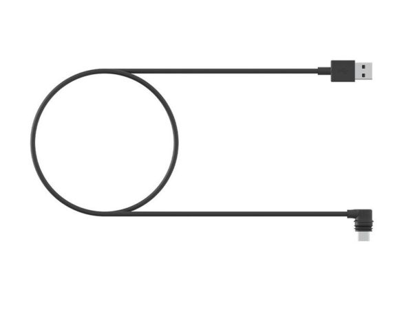 Cargador inalámbrico resistente a la intemperie QUAD LOCK con cable en ángulo recto