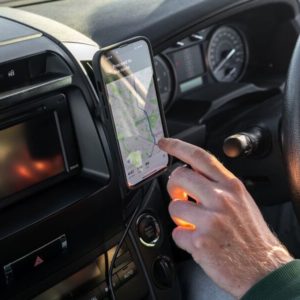 Soporte para smartphone QUAD LOCK para rejilla de ventilación del coche