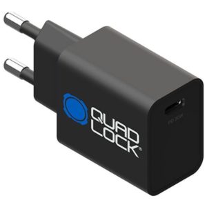 Adaptador de corriente QUAD LOCK de 30 W - USB tipo C estándar de la UE