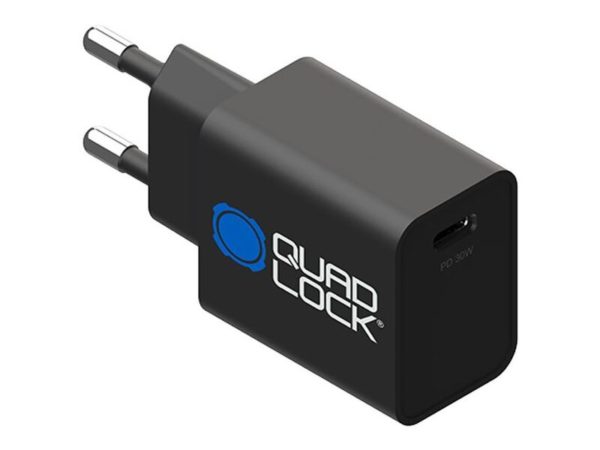 Adaptador de corriente QUAD LOCK de 30 W - USB tipo C estándar de la UE