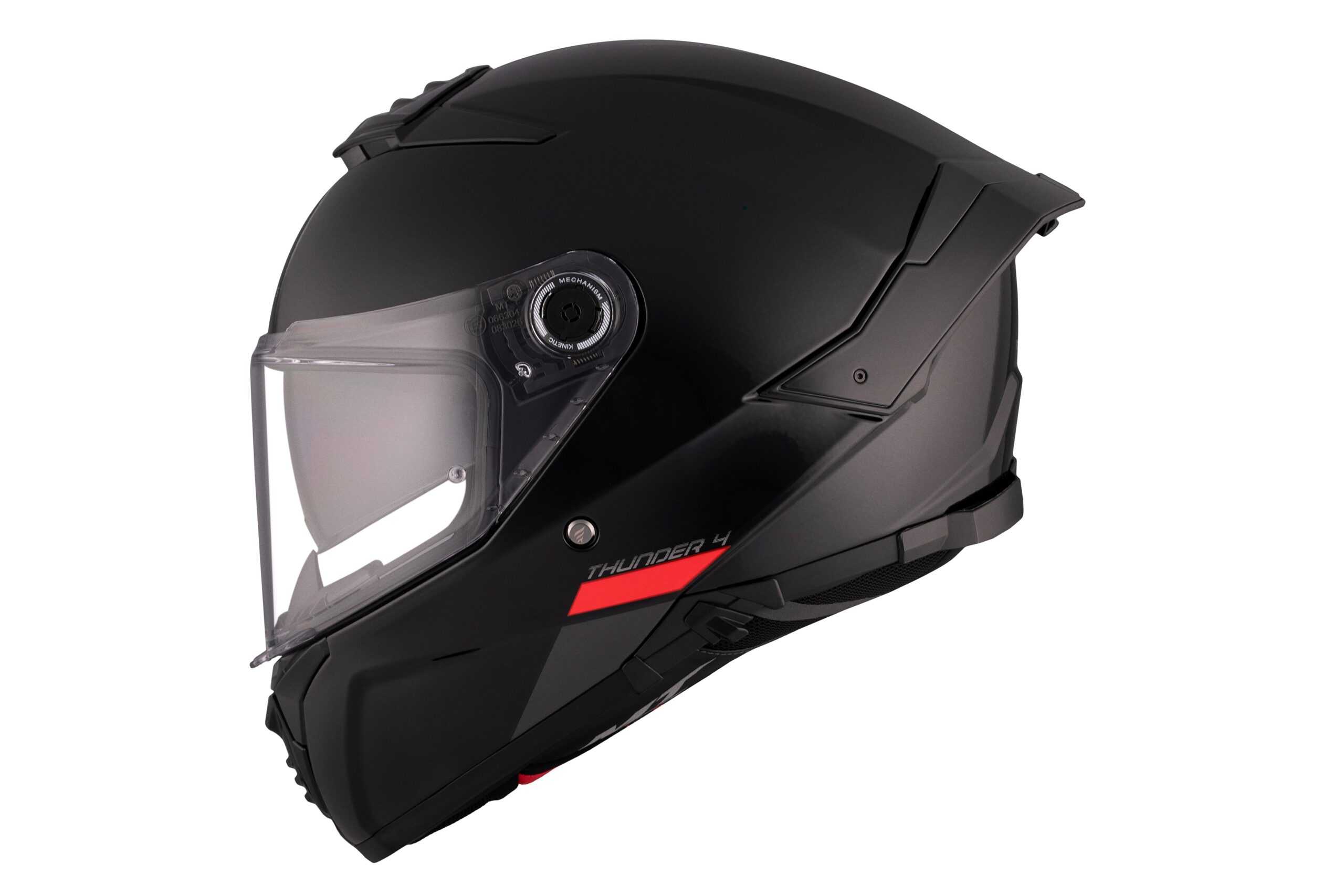 CASCO MT THUNDER 4 SV SOLID A1 BRILLO