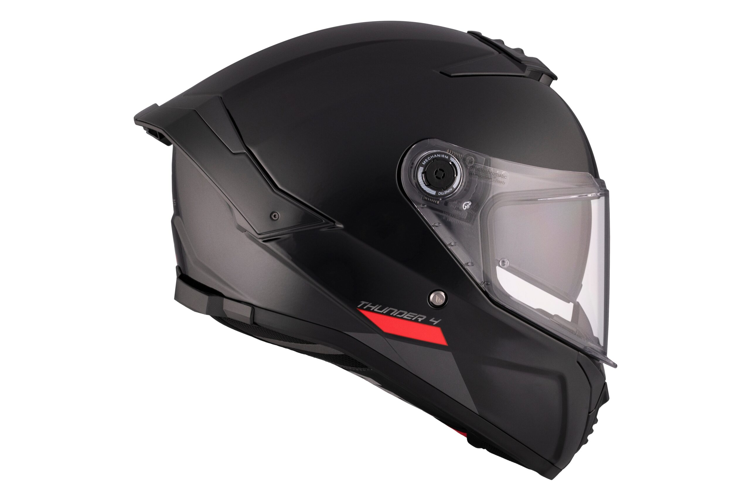 CASCO MT THUNDER 4 SV SOLID A1 BRILLO
