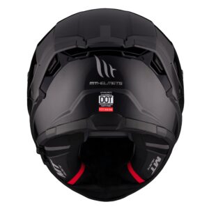 CASCO MT THUNDER 4 SV SOLID A1 BRILLO