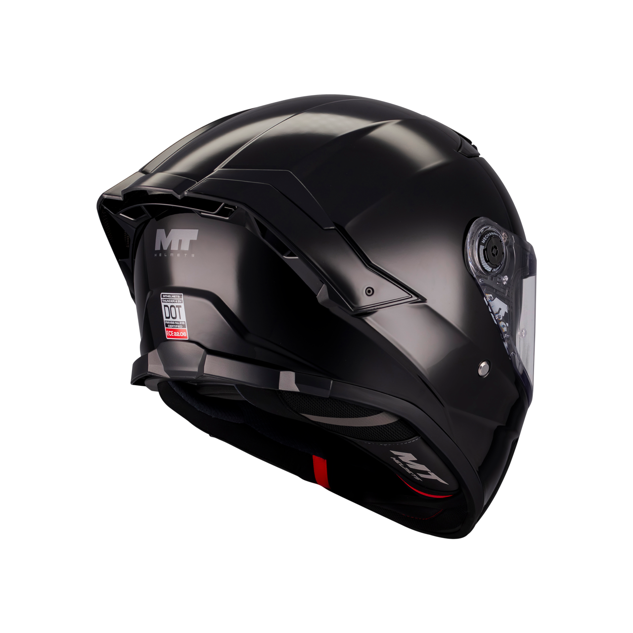 CASCO MT THUNDER 4 SV PURE A1 BRILLO