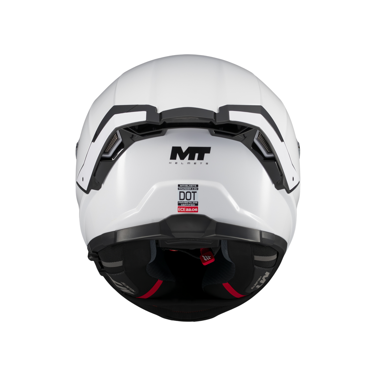CASCO MT THUNDER 4 SV PURE A0 BRILLO