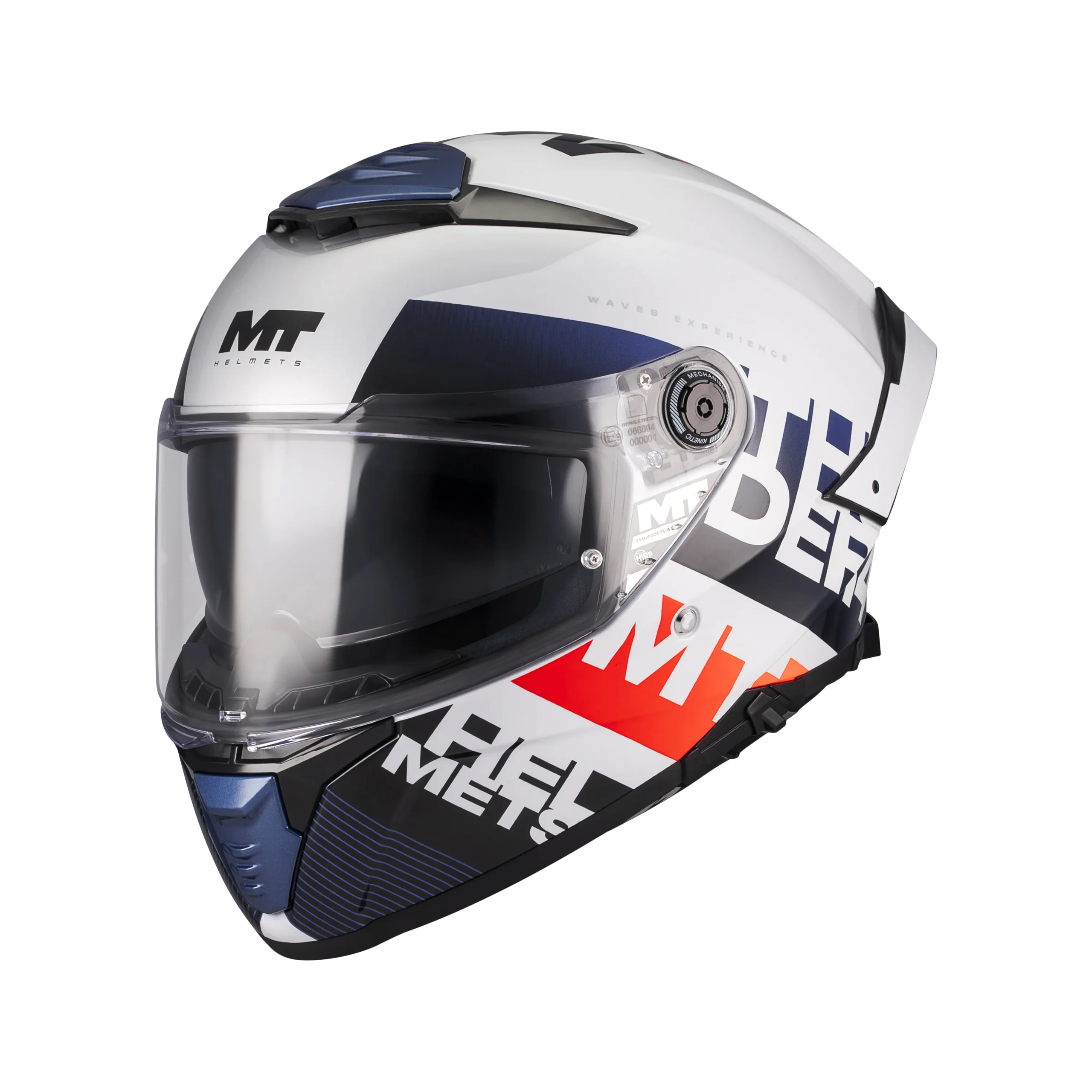 CASCO MT THUNDER 4 SV WAVES A17 BRILLO