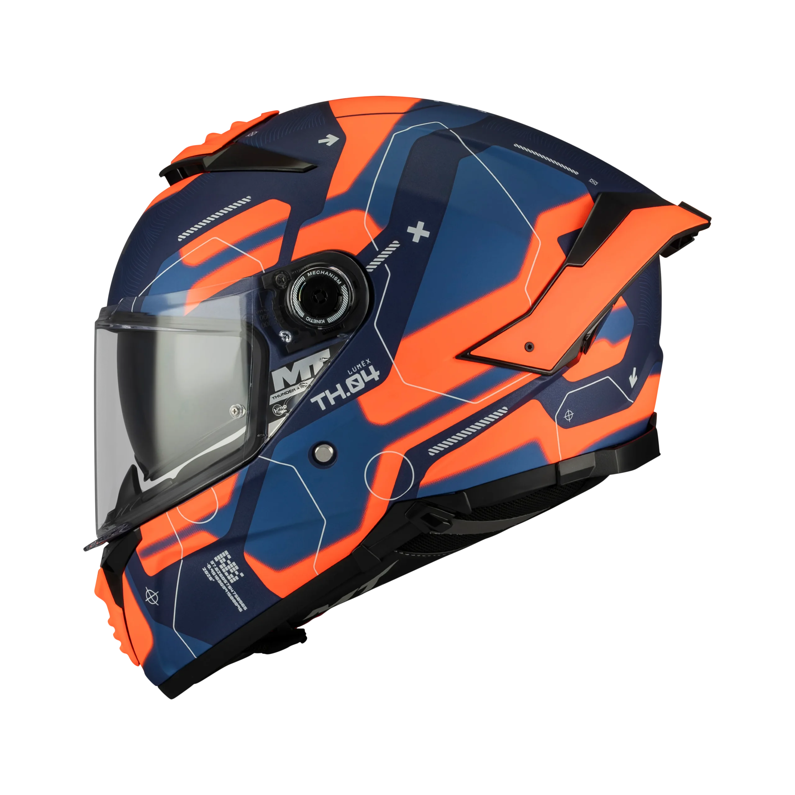 CASCO MT THUNDER 4 SV LUMEX C24 MATE