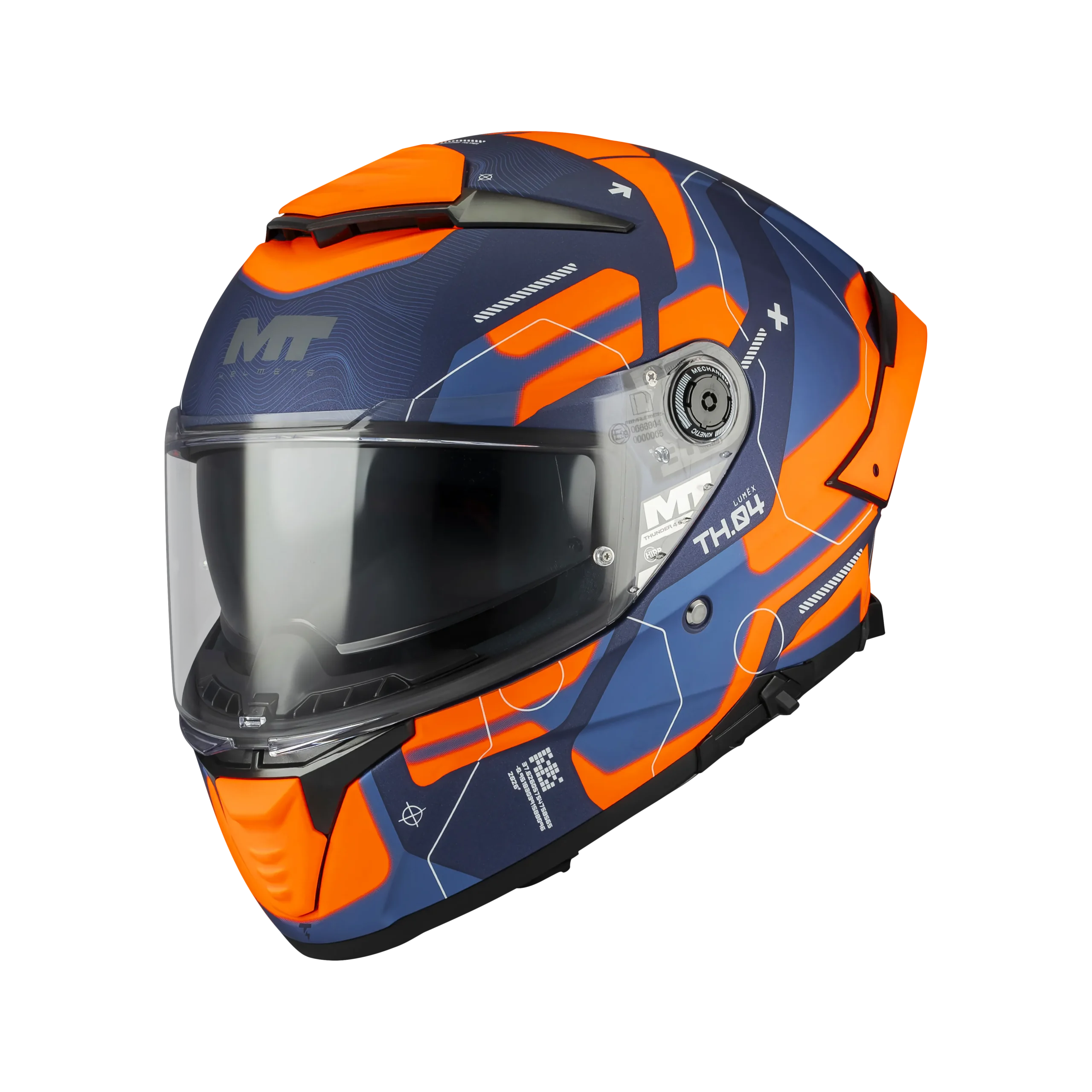 CASCO MT THUNDER 4 SV LUMEX C24 MATE