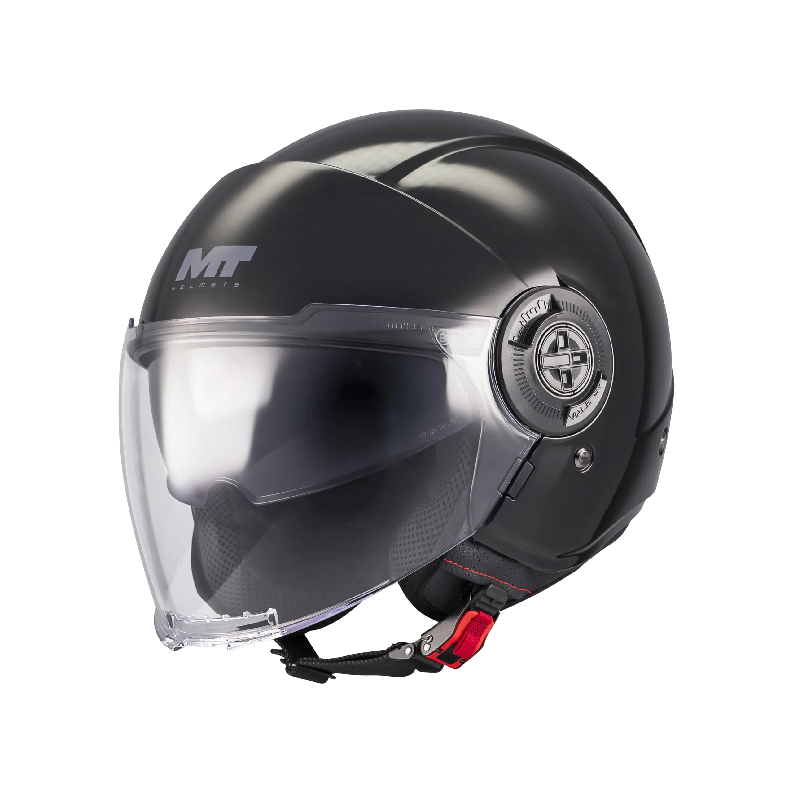CASCO MT VIALE SV S PURE A1 BRILLO