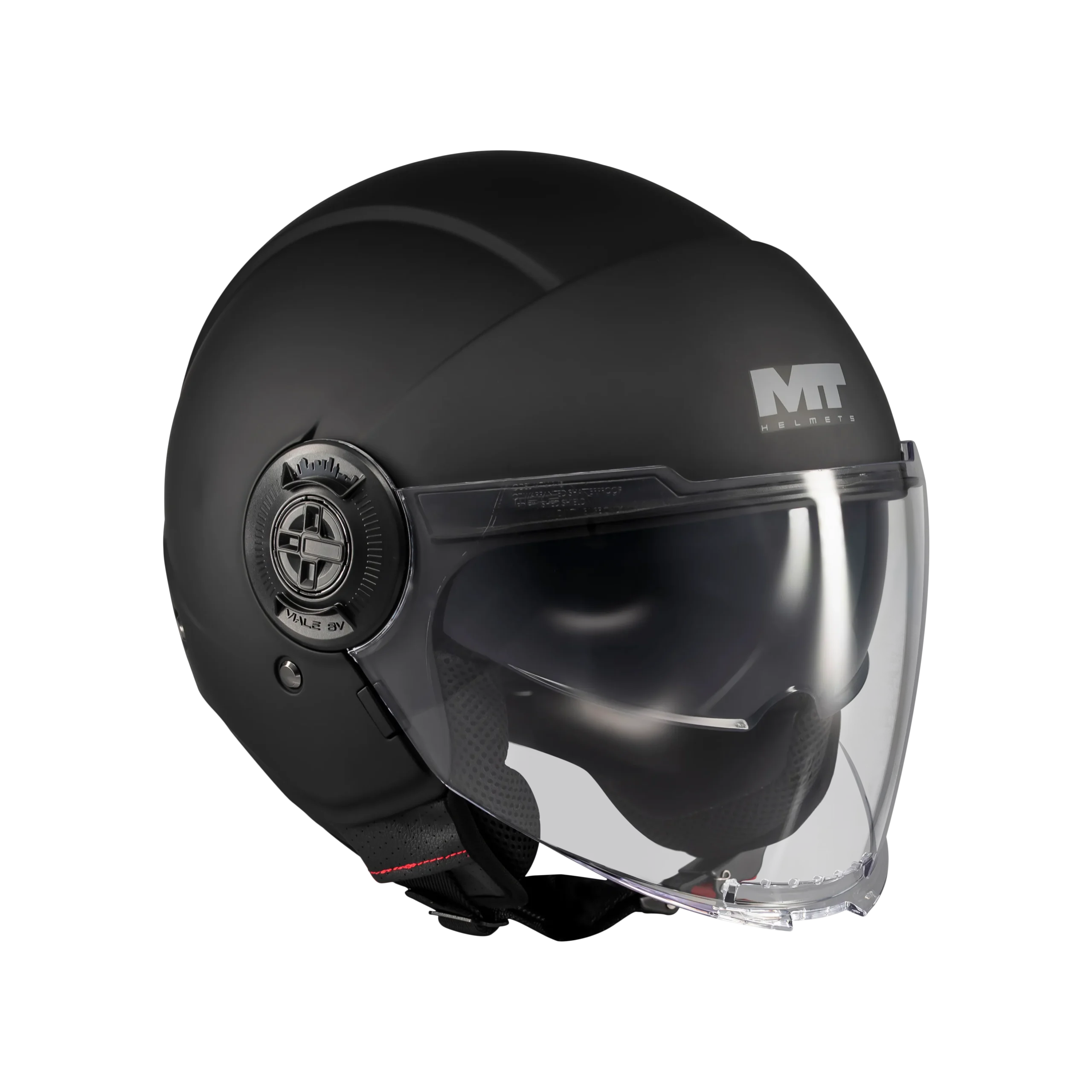 CASCO MT VIALE SV S PURE A1 MATE