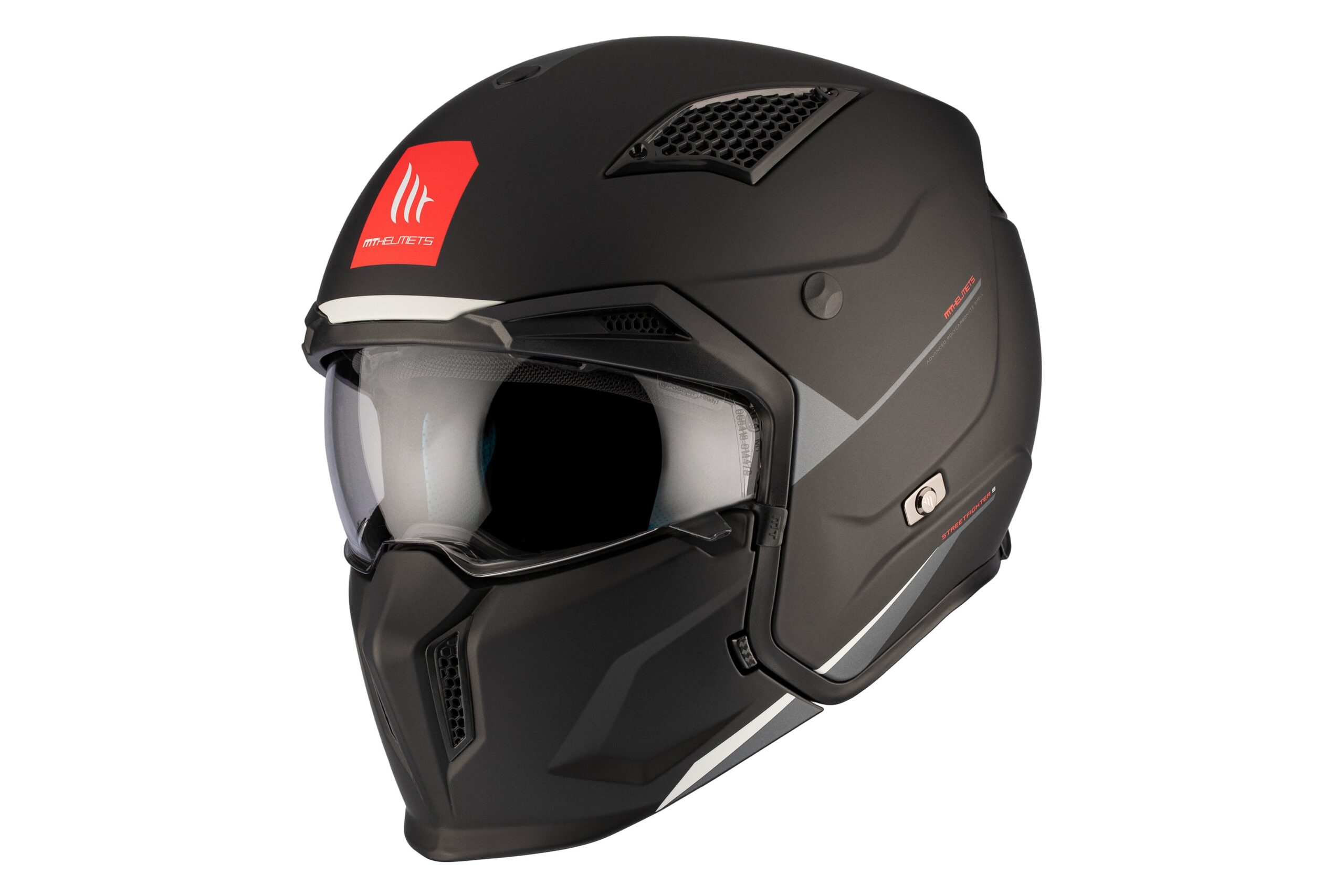CASCO MT STREETFIGHTER SV S SOLID A1 MATE