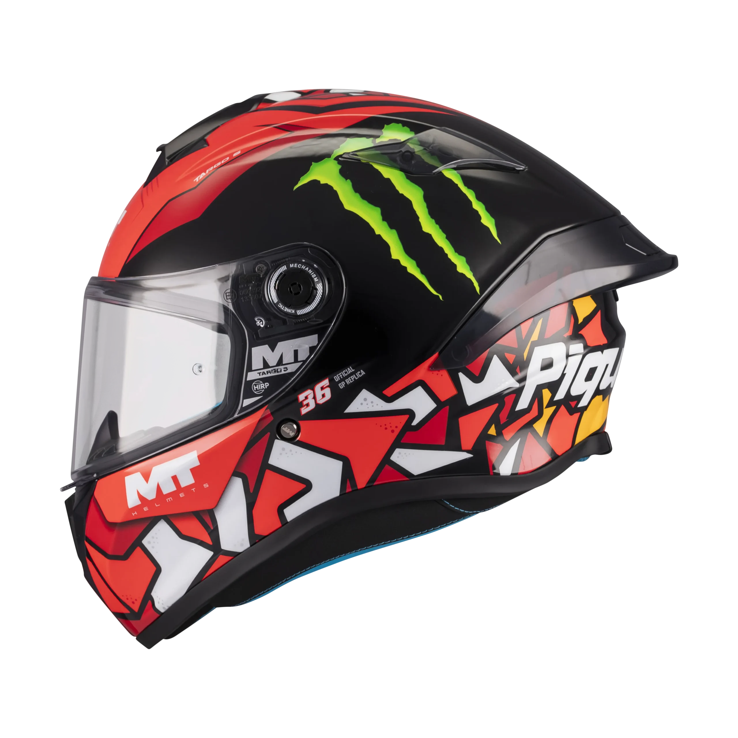 Casco MT TARGO S PIQUERAS B5 BRILLO INTEGRAL