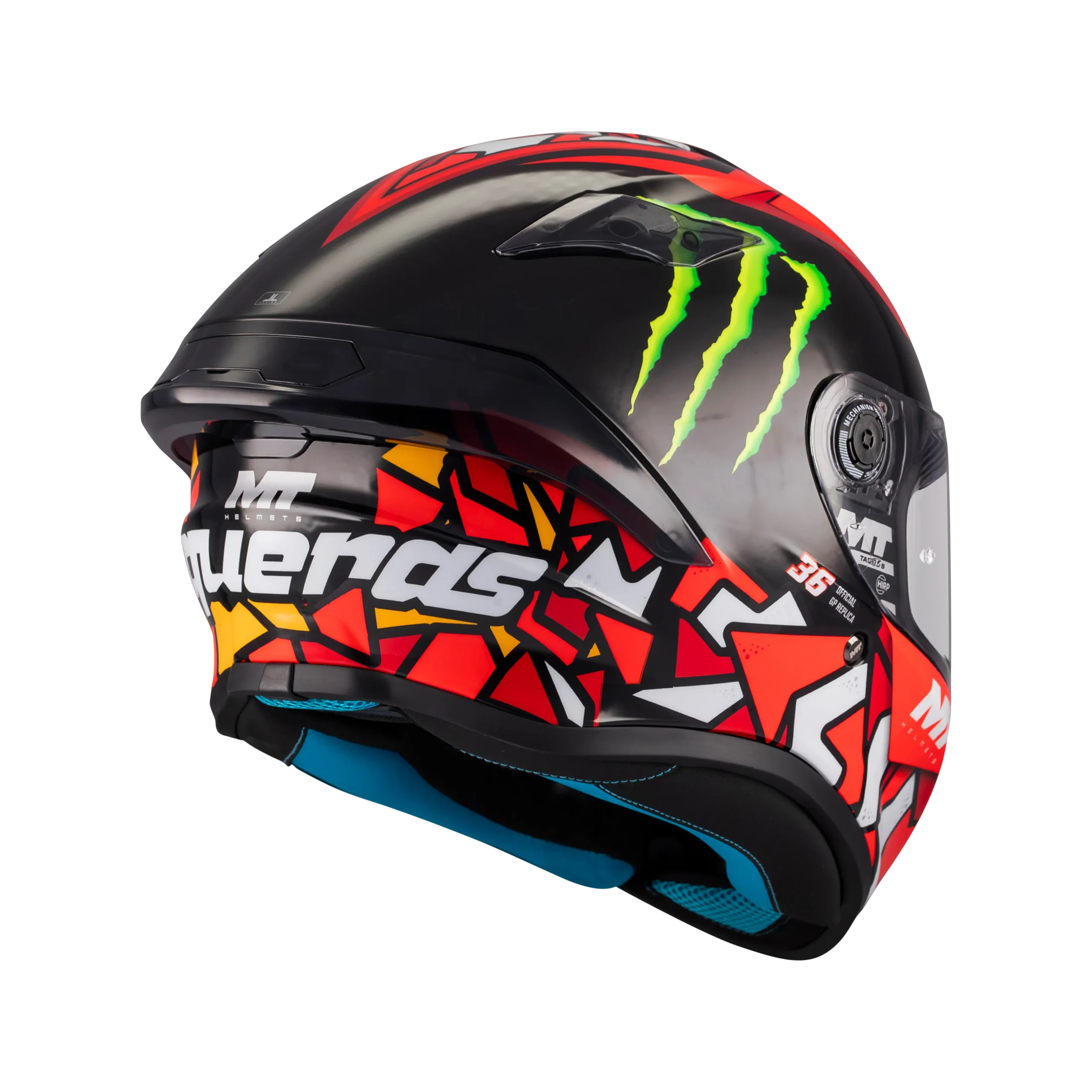 Casco MT TARGO S PIQUERAS B5 BRILLO INTEGRAL