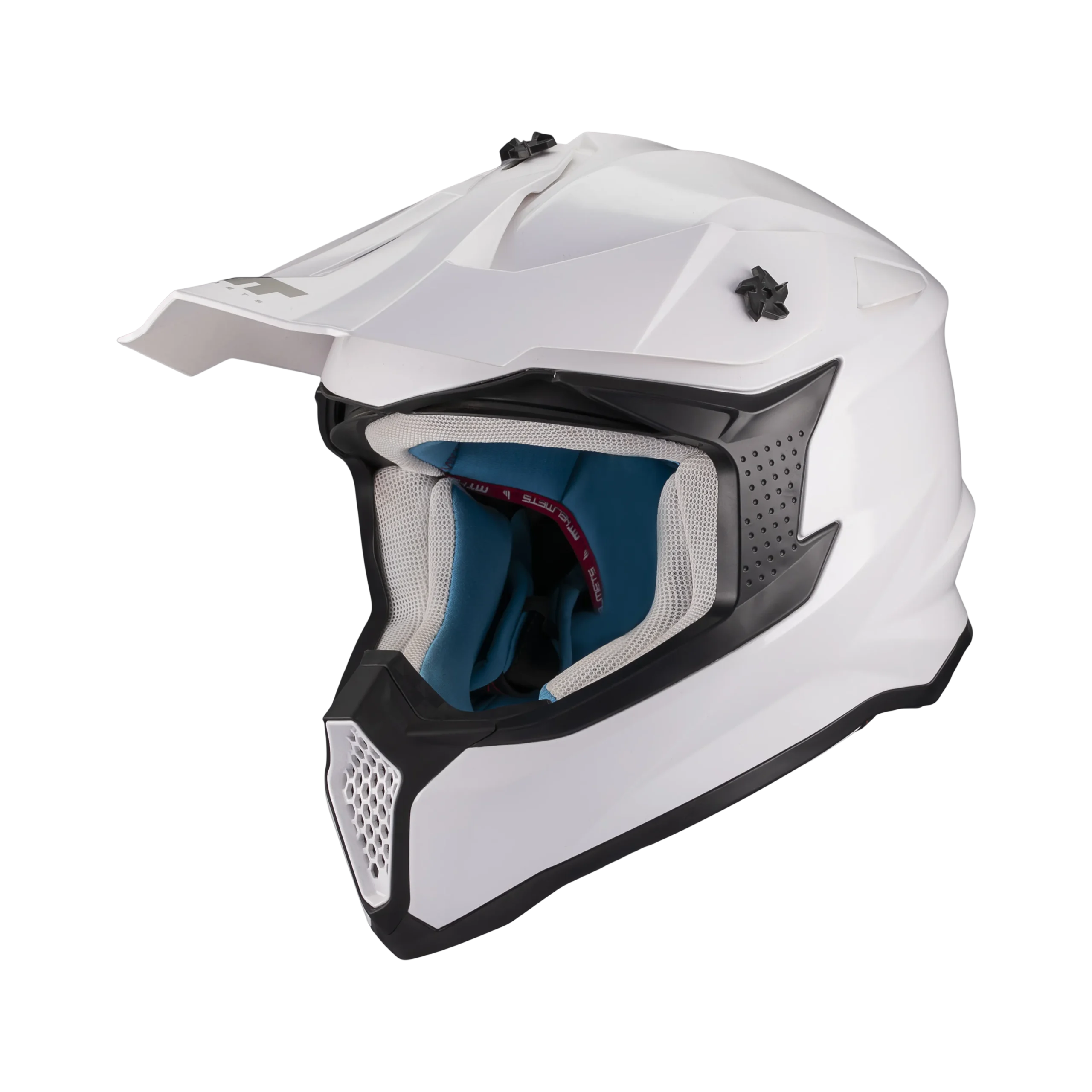 CASCO MT FALCON S PURE A0 PERLA BRILLO