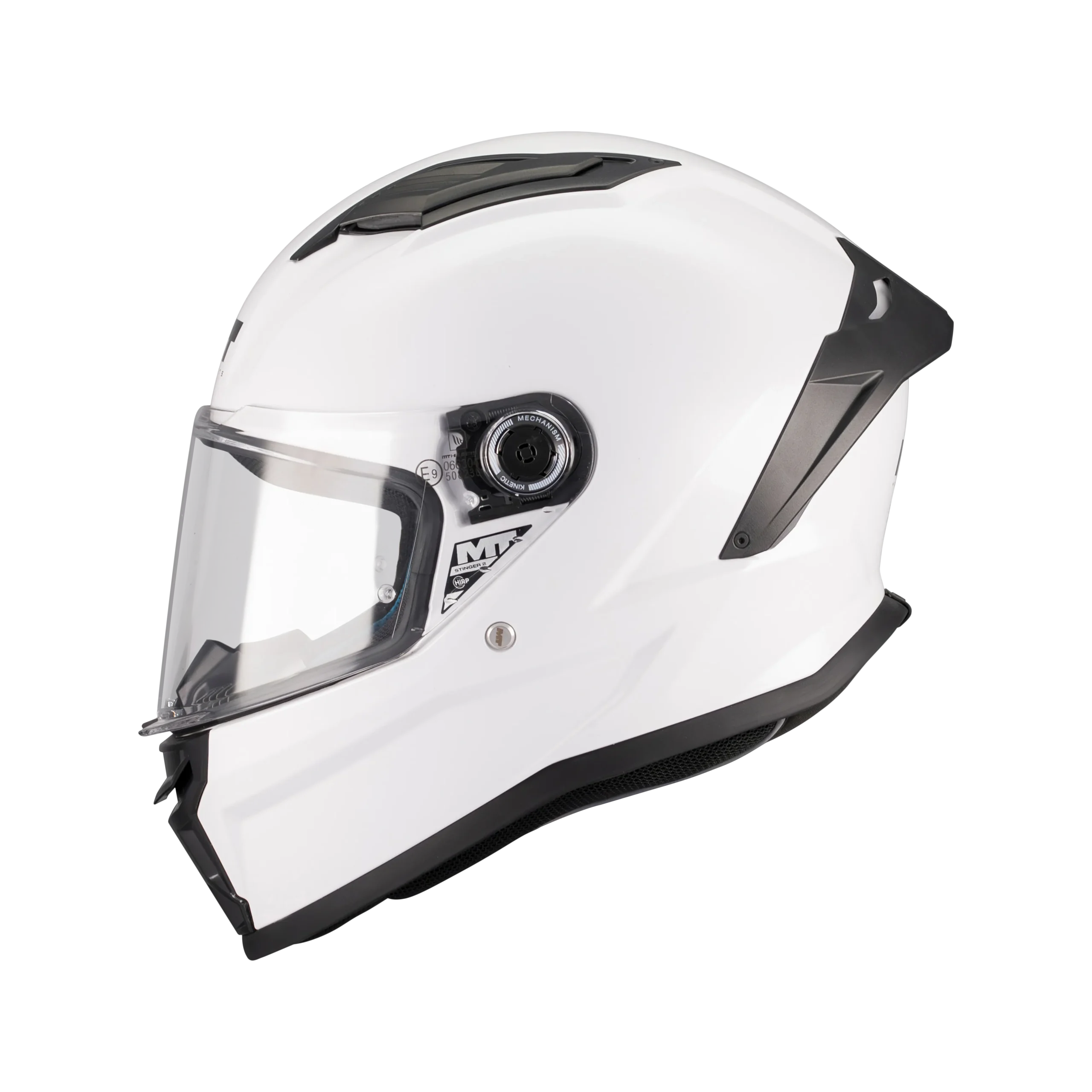 CASCO MT STINGER 2 KIDS PURE A0 PERLA BRILLO