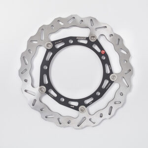 Braking Disco de Freno Delantero Izq. W-FLO SK2 Ø300/142 para KAWASAKI