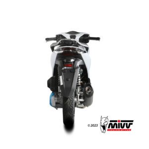 Mivv Full system 1x1 Mover Black Honda SH 125 / 150 2020-24