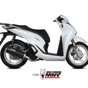 Mivv Full system 1x1 Mover Black Honda SH 125 / 150 2020-24