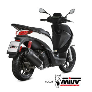 Mivv Slip-On Mk3 carbono Husqvarna Svartpilen 125 2021-23