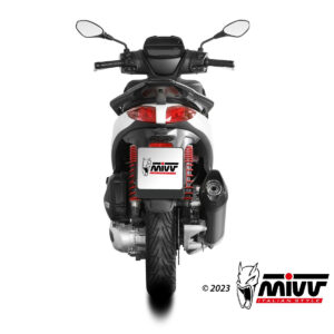 Mivv Slip-On Mk3 carbono Husqvarna Svartpilen 125 2021-23