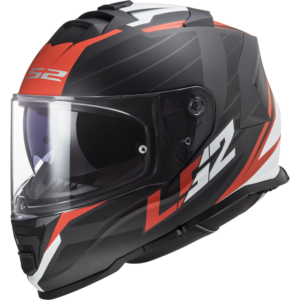CASCO LS2 FF800 STORM II NERVE MATT BLACK RED-06