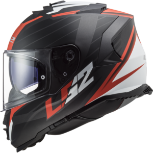 CASCO LS2 FF800 STORM II NERVE MATT BLACK RED-06