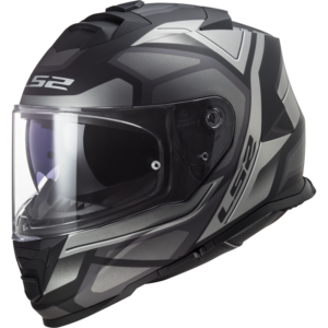 CASCO LS2 FF800 STORM II FASTER MATT TITANIUM-06