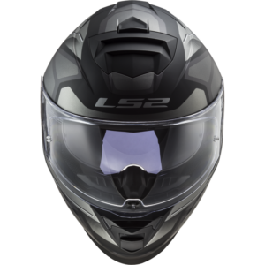 CASCO LS2 FF800 STORM II FASTER MATT TITANIUM-06
