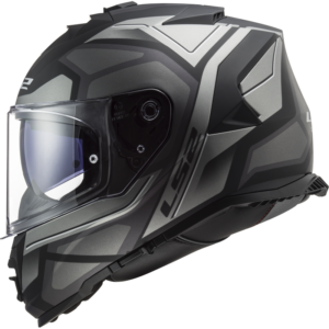 CASCO LS2 FF800 STORM II FASTER MATT TITANIUM-06
