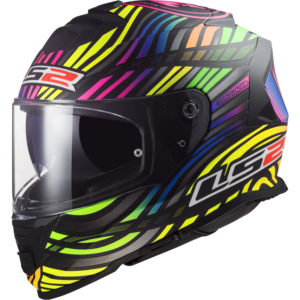 CASCO LS2 FF800 STORM II POWER MATT BLACK RAINBOW-06