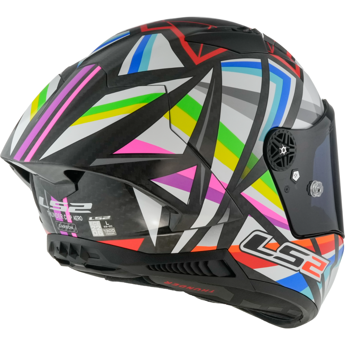 CASCO LS2 FF805 THUNDER GP AERO FLASH BLACK-06