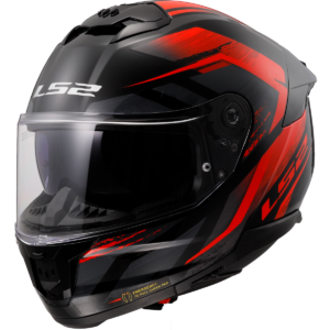 CASCO LS2 FF808 STREAM II FURY BLACK RED-06
