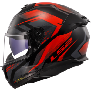 CASCO LS2 FF808 STREAM II FURY BLACK RED-06