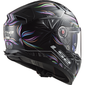 CASCO LS2 FF811 VECTOR II TROPICAL BLACK WHITE-06