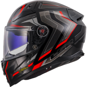 CASCO LS2 FF811 VECTOR II ALIZER BLACK RED-06