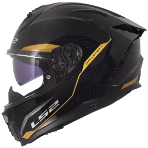 CASCO LS2 FF817 CHALLENGER II ESSENTIAL BLACK GOLD