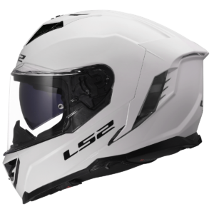 CASCO LS2 FF818 STORM III SOLID GLOSS WHITE