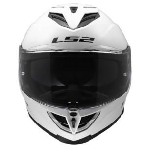 CASCO LS2 FF818 STORM III SOLID GLOSS WHITE